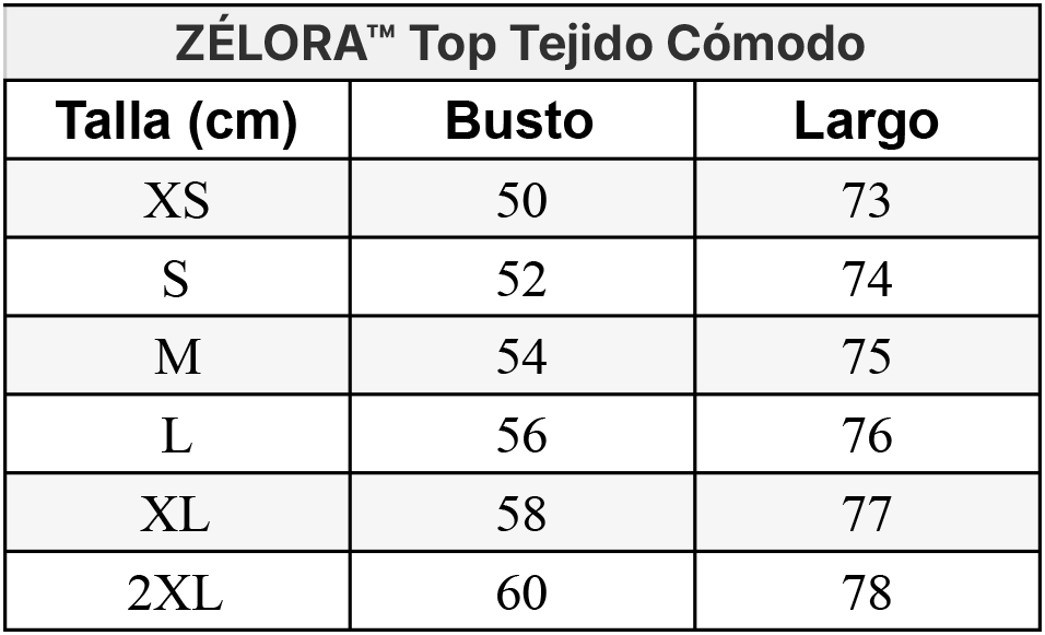ZÉLORA | 快適な生地のトップ