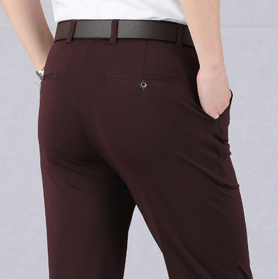 Quavero™ 高弾性クラシックメンズパンツ