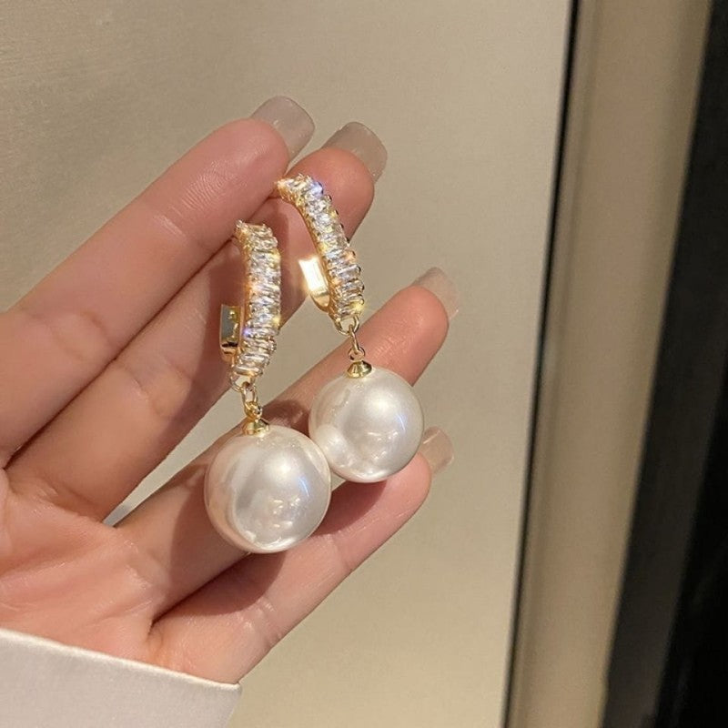 Joreline | クリスタルパールピアス