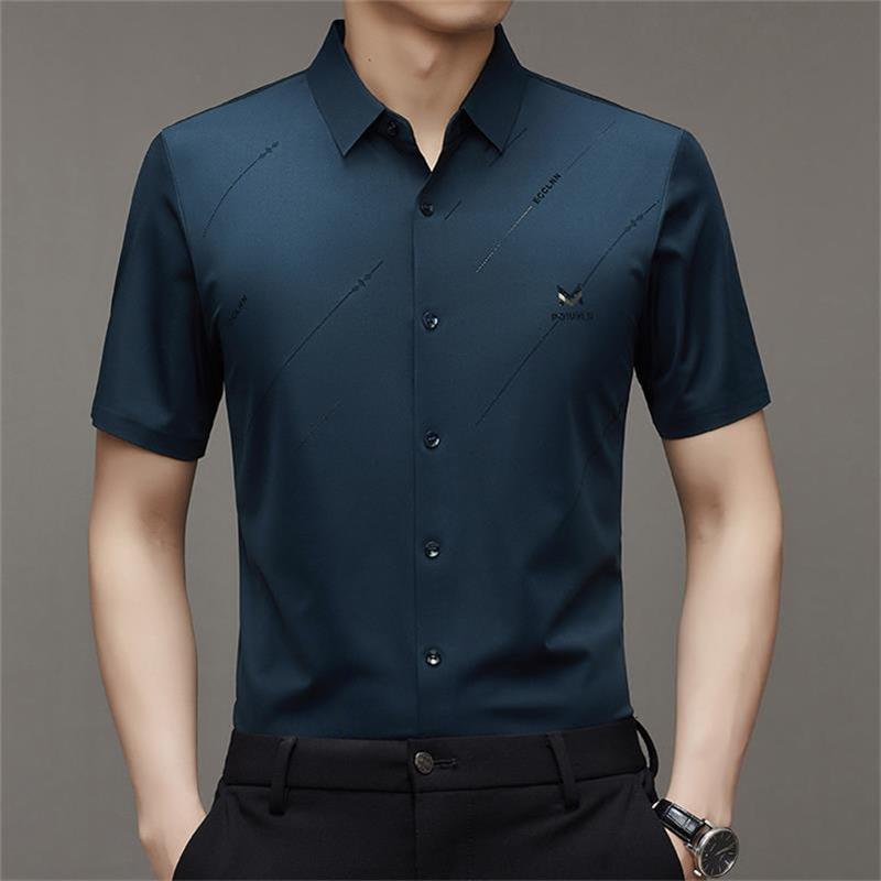 Blake | シルクアイス防シワシャツ メンズ