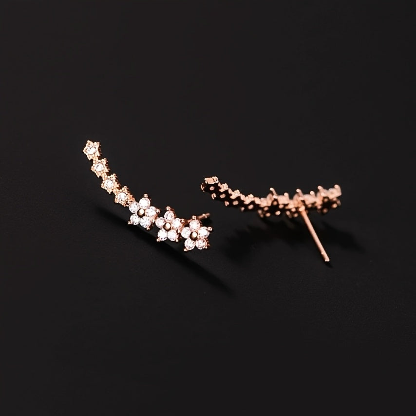 Soreya™ エレガントなフラワーイヤリング - 時代を超えたスタイル