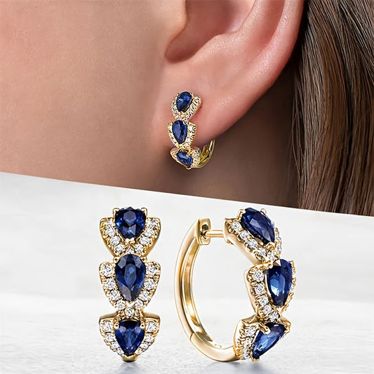 Geneva | 女性用ファッションフープピアス